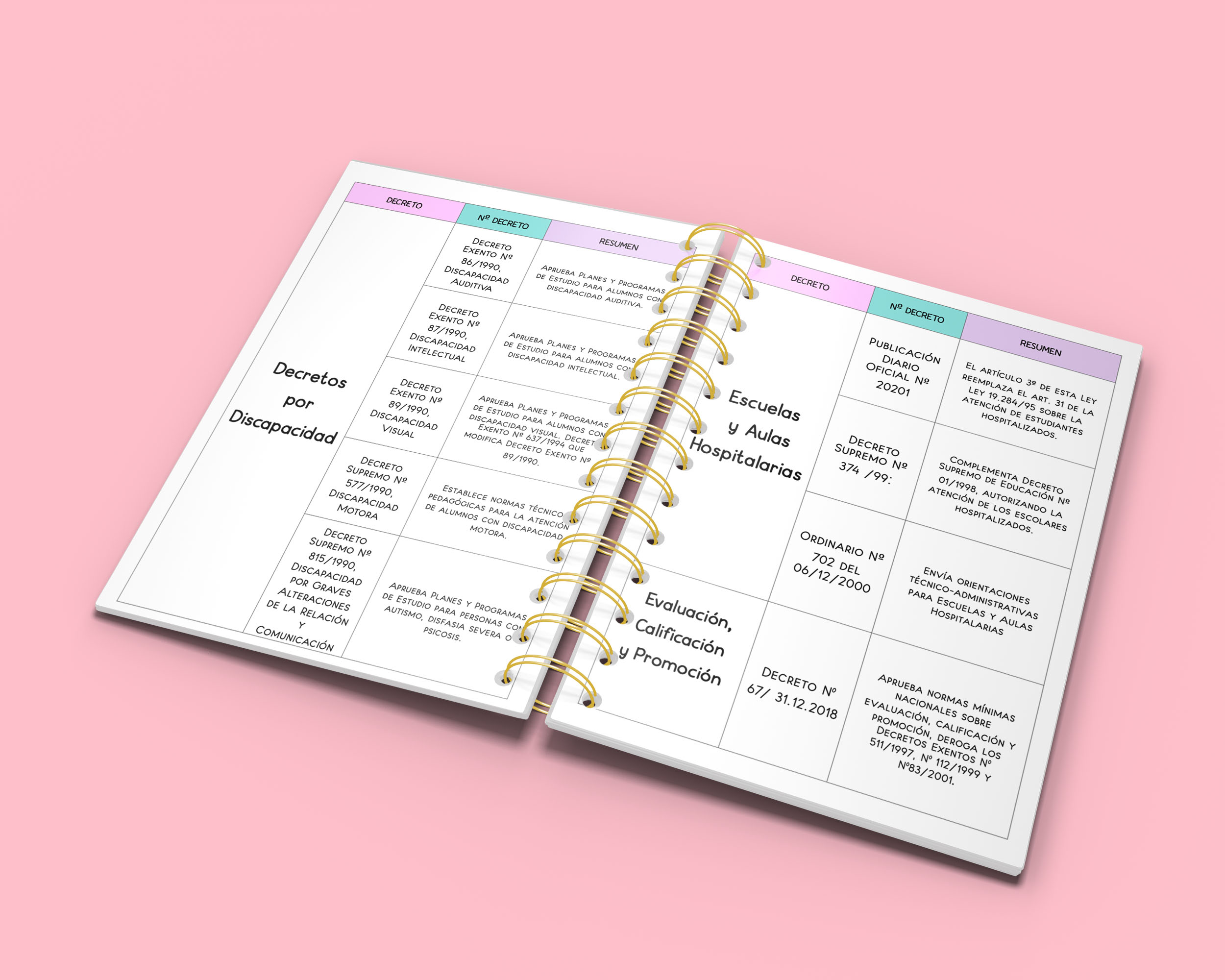 Agenda Educadora Diferencial. - Imagen 3