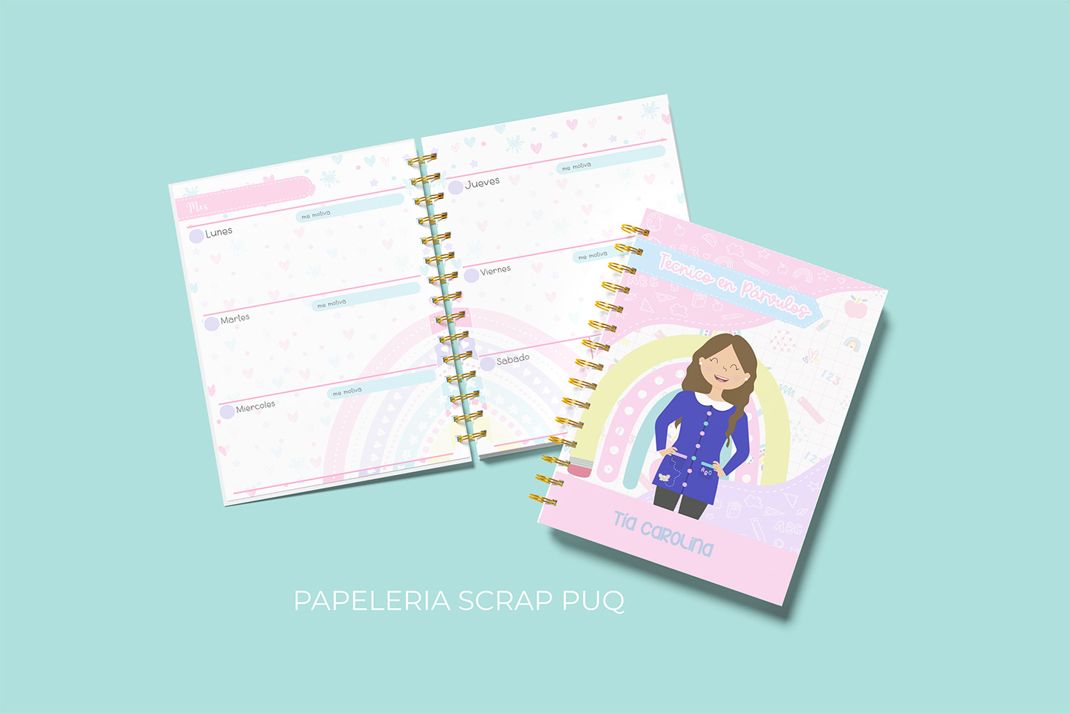 Agenda Técnico en Párvulos (modelo 2)